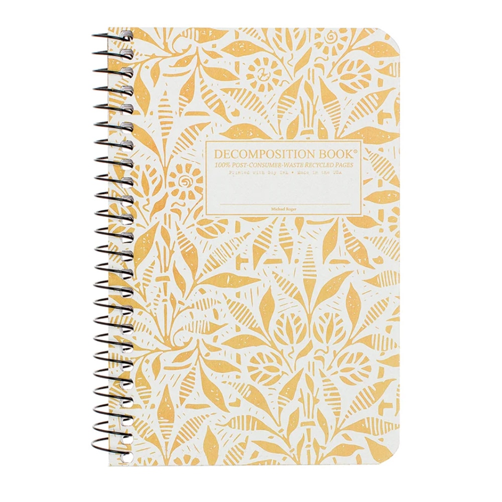 Michael Roger Press, Composition Book, Art & School, 4"x6", Decomp Book, Fields of Plenty, 267570